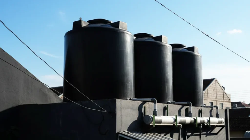 Apakah Toren Air Warna Hitam Efektif Cegah Lumut?