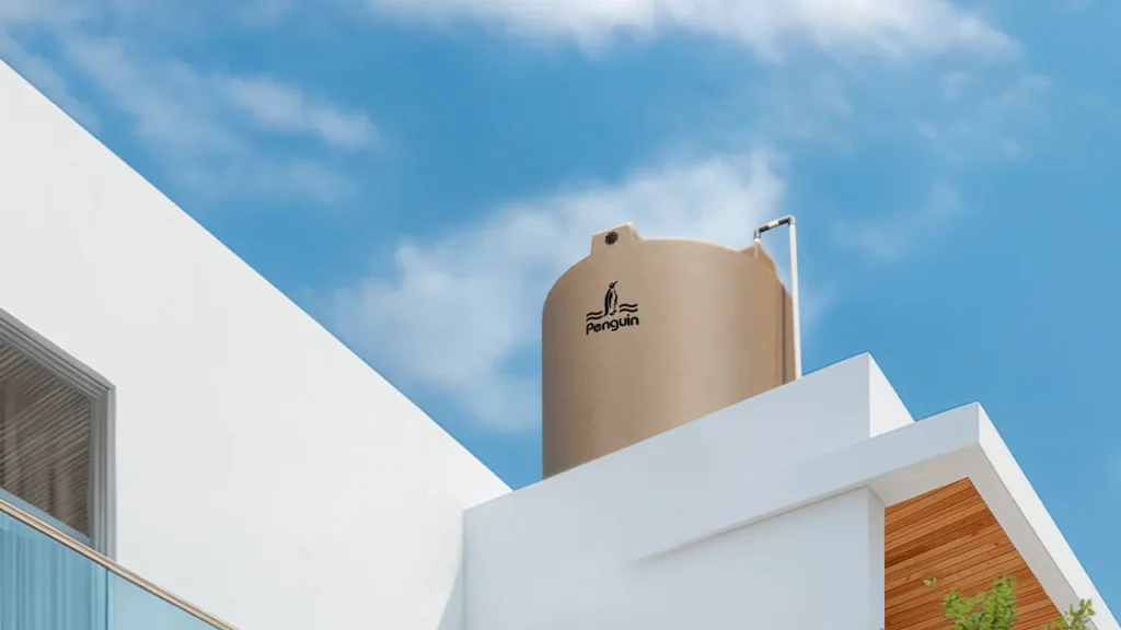 Tangki toren tandon air Penguin bebas dan anti lumut