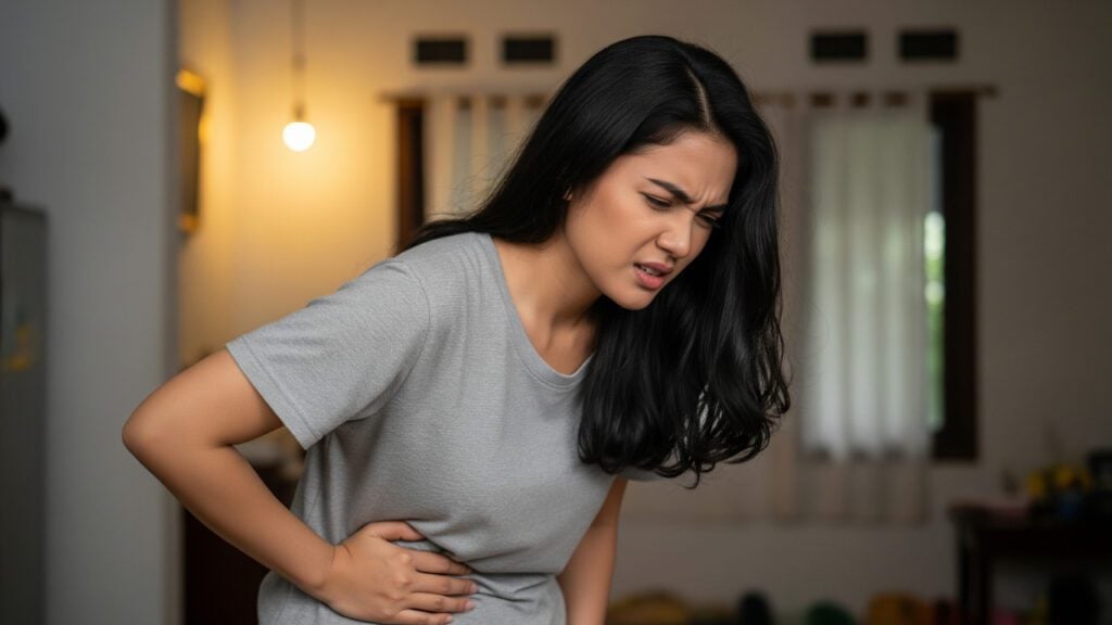gangguan pencernaan atau sakit perut atau diare