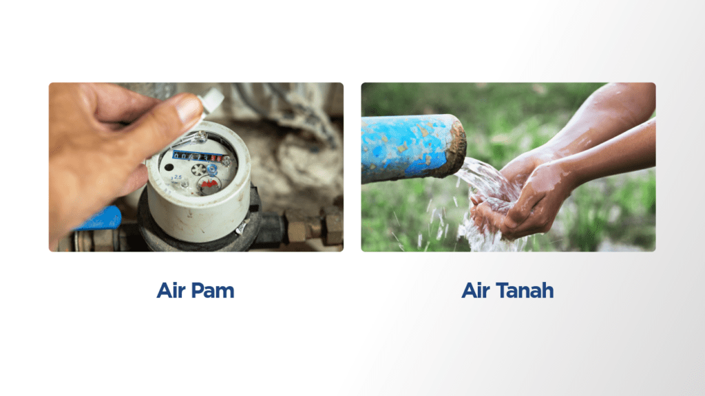 Perbedaan air pam dan air tanah atau sumur bor