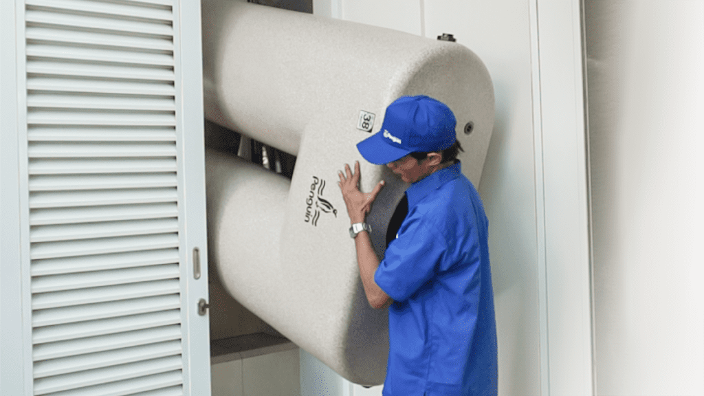 Tangki Slim dengan desain ekstra ramping