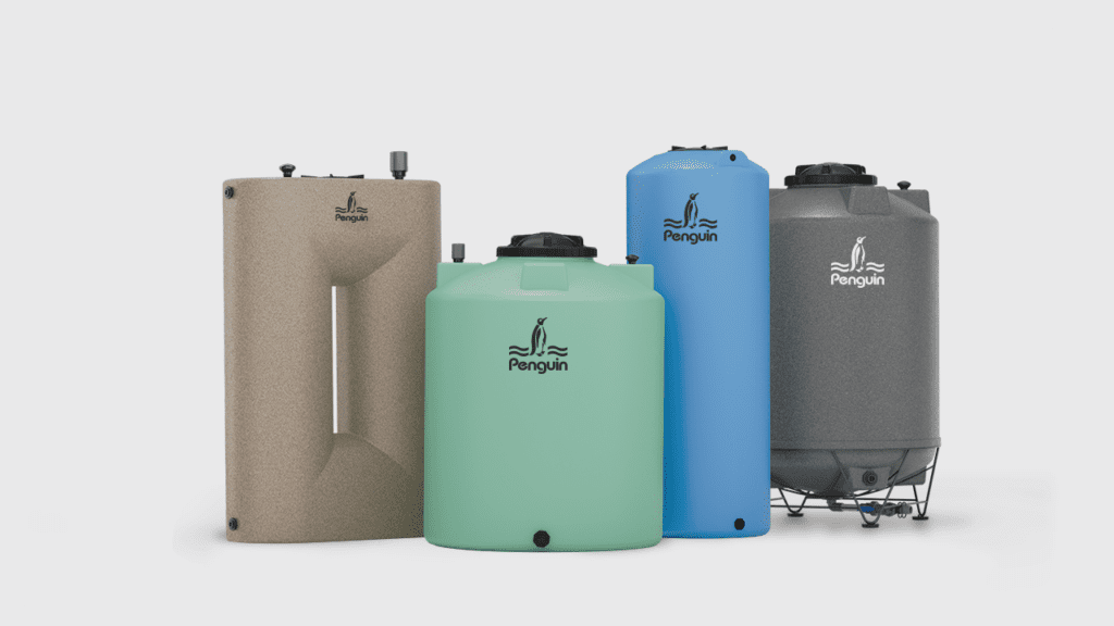 Toren tangki air Penguin bebas lumut dan tahan lama