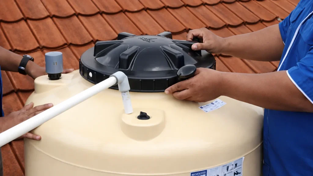 Cara mencegah toren tangki air agar tidak berlumut