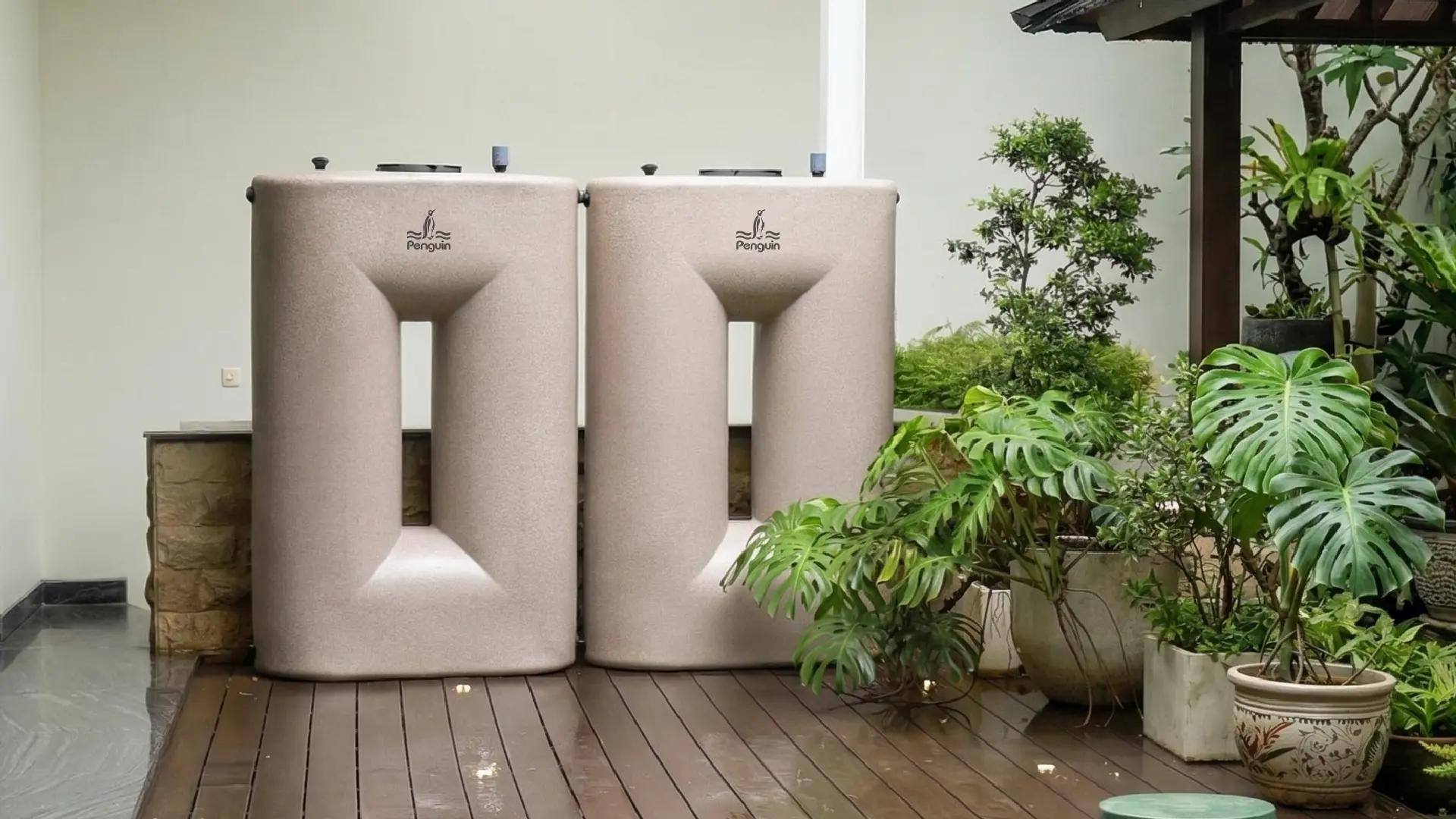 Cara Menghubungkan Dua Toren Air Secara Berdampingan