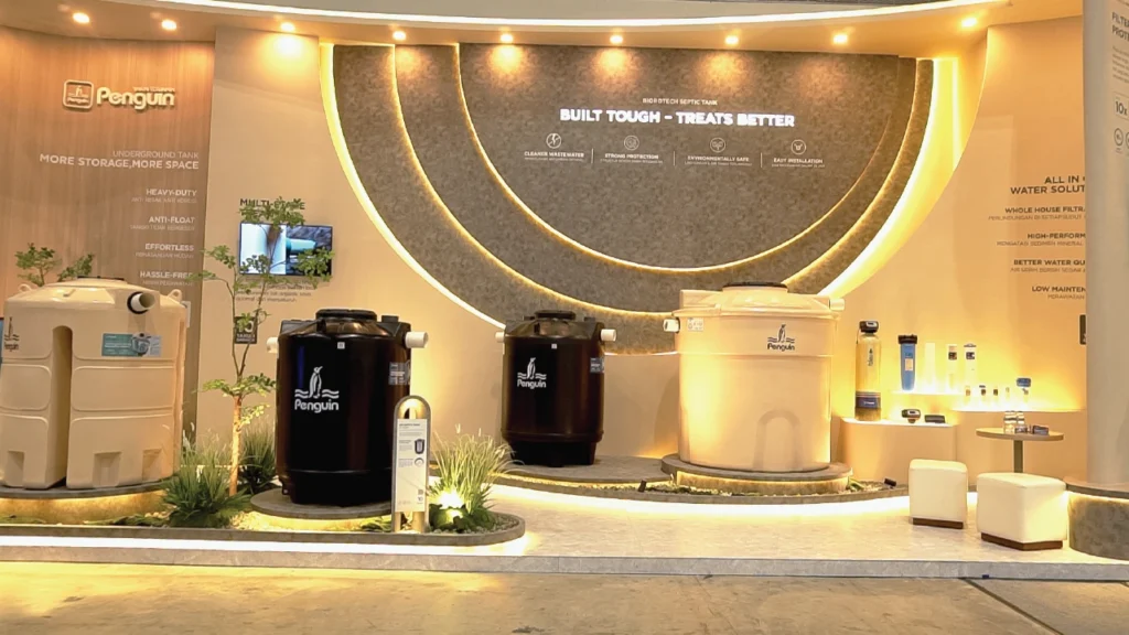 Bio septic tank Penguin di Megabuild Indonesia 2026
