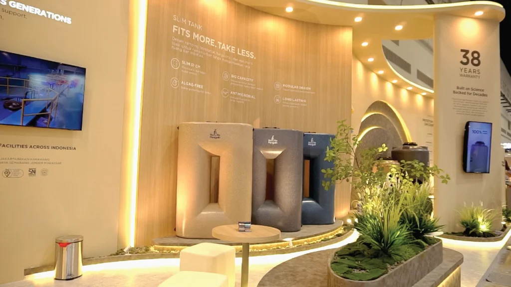 Tangki air Slim terbaik