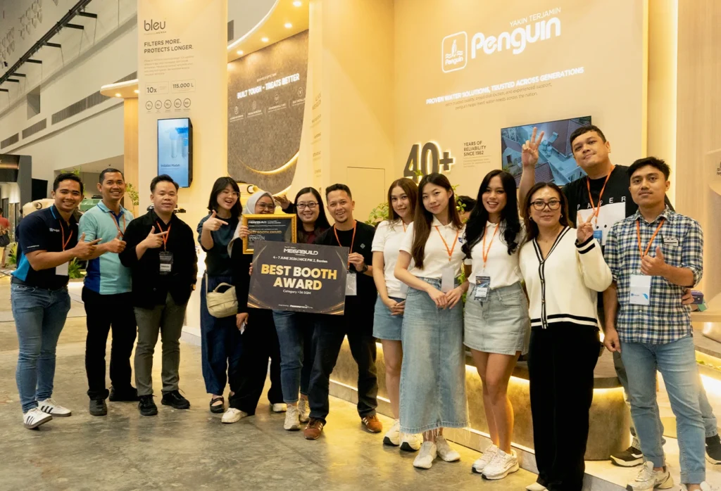 Best Booth Award Megabuild Indonesia 2026